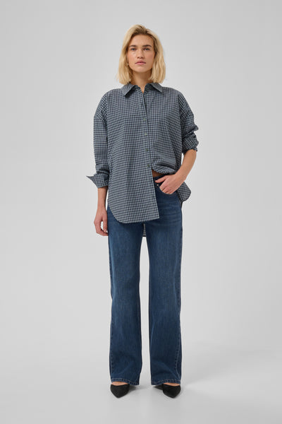 35 THE LOUIS 139  HIGH WIDE Y Dark Blue Retro Wash - 100062 - 10704222 Thumbnail