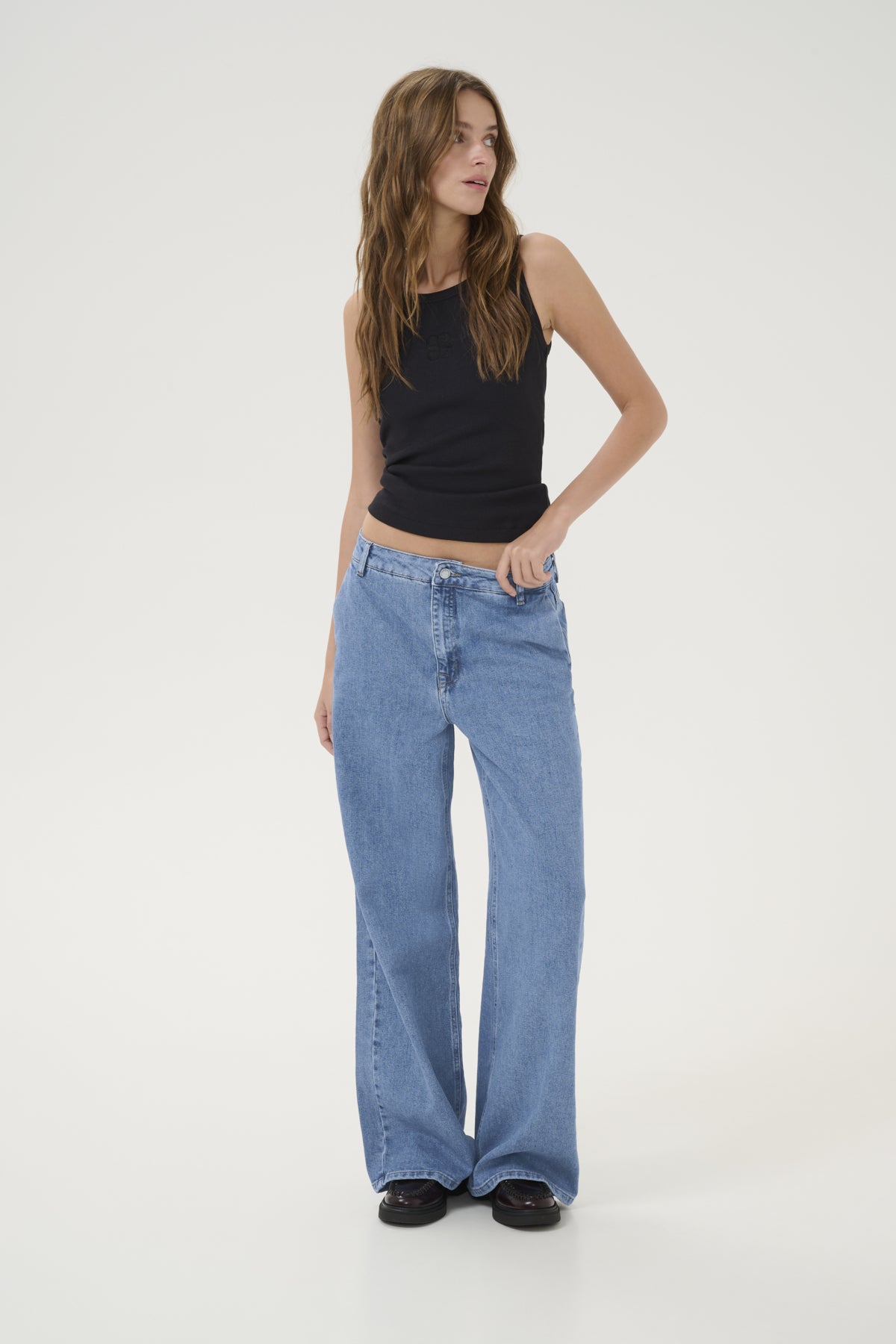 TusaMW 139 High Wide Y Medium Blue Retro Wash - 10704626