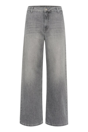 TusaMW 139 High Wide Y Light Grey Wash - 10704626