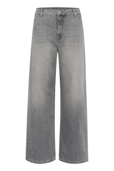 TusaMW 139 High Wide Y Light Grey Wash - 10704626 Thumbnail