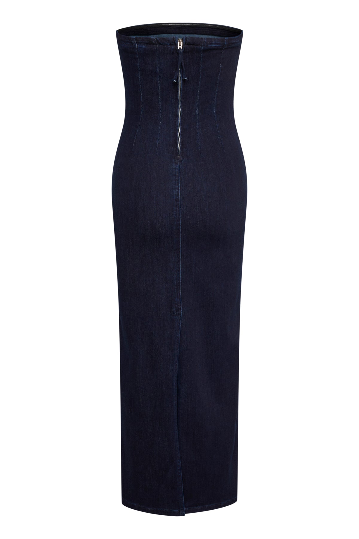 AyoMW 158  Denim Dress Dark Blue Un-Wash - 10704651