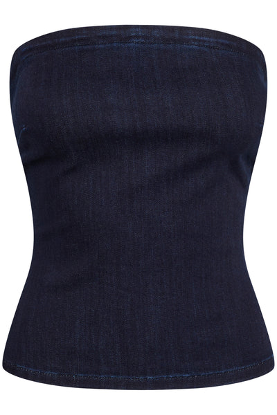AyoMW 158 Denim Top Dark Blue Un-Wash Thumbnail