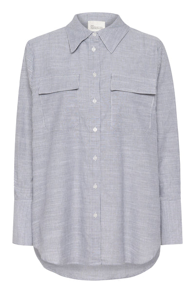 SkyeMW Shirt Dark Sapphire Blue Striped - 10704690 Thumbnail