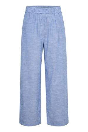 SkyeMW Wide Pant Delft Blue Striped - 10704723