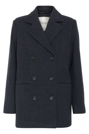 FrannieMW Short Coat After Midnight Melange - 10704761