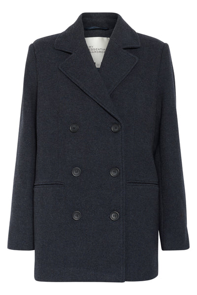 FrannieMW Short Coat After Midnight Melange - 10704761 Thumbnail
