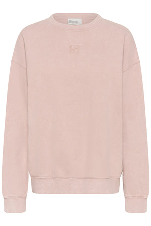 DiegoMW Logo Emb. Sweat Adobe Rose Washed - 10704891