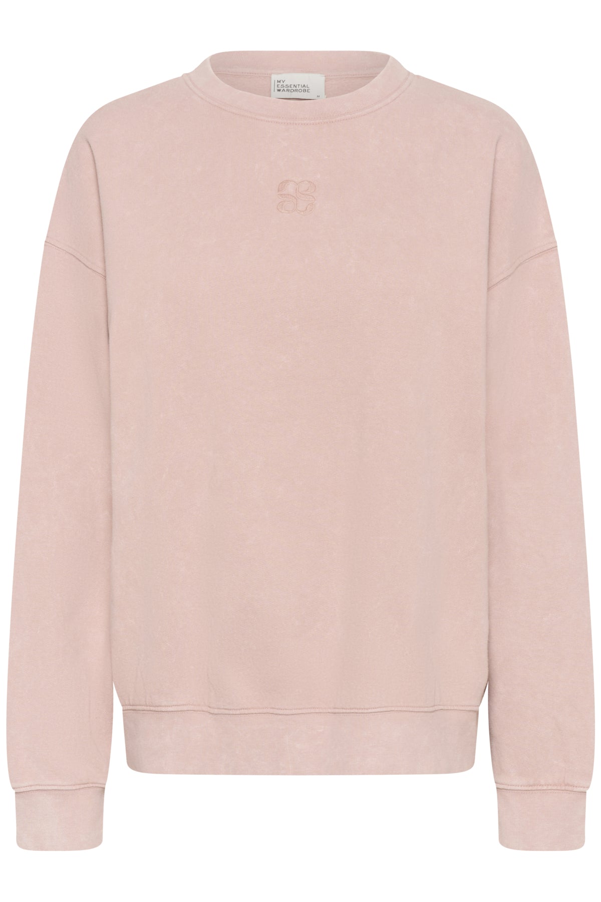 DiegoMW Logo Emb. Sweat Adobe Rose Washed - 10704891