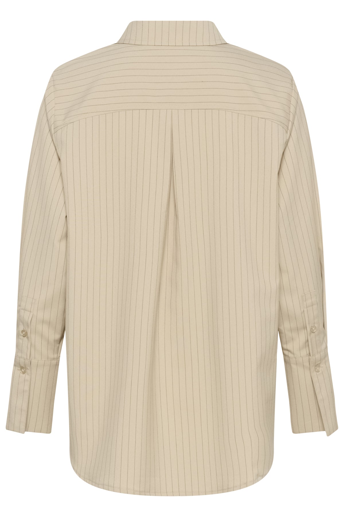 VittaMW Shirt Brown Rice W. Stripe - 109171 - 10705001