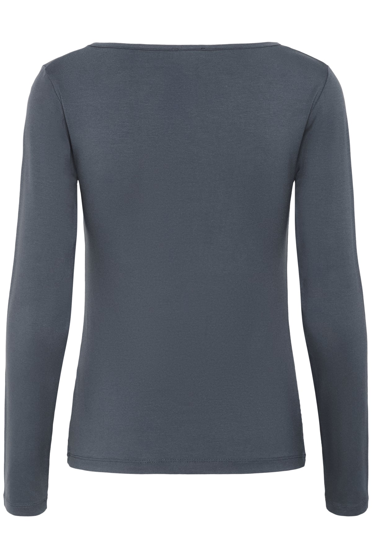 VistaMW Boat Neck Blouse Dark Slate - 10705004