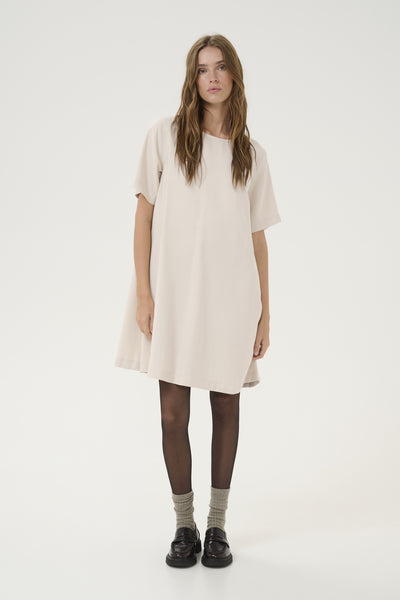 CadizMW Malo Short Dress Oatmeal Thumbnail