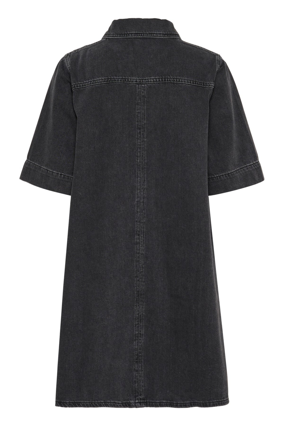MaloMW 143 Short ZipDress Dark Grey Wash