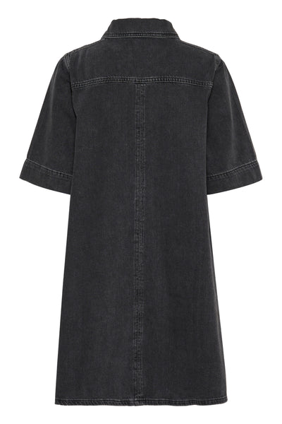 MaloMW 143 Short ZipDress Dark Grey Wash Thumbnail