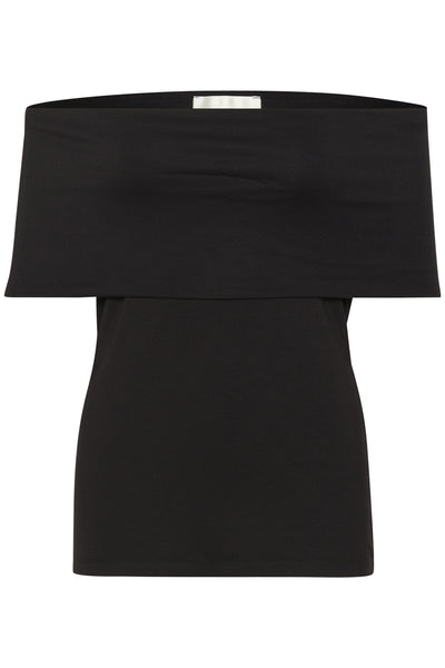 VistaMW Off Shoulder Top Black - 10705033 Thumbnail