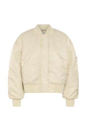 HelgaMW Short  Bomber Jacket Brown Rice - 131105 - 10705042