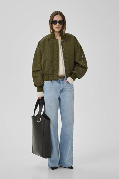 HelgaMW Short  Bomber Jacket Capers - 180820 - 10705042 Thumbnail