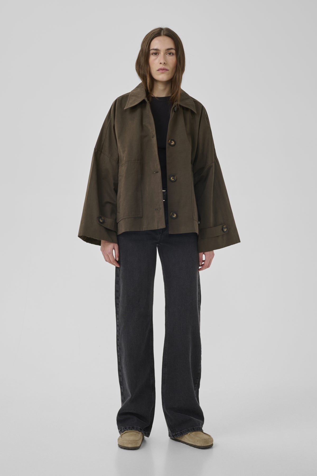 LyonMW OS Short Jacket Major Brown - 190810 - 10705043