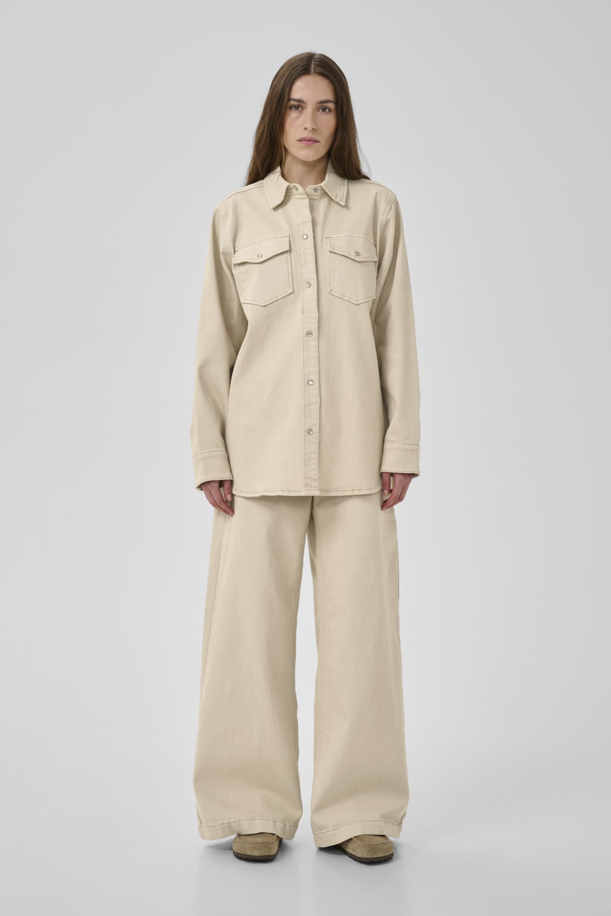 DagmarMW 157 Shirt Oatmeal - 130401 - 10705050