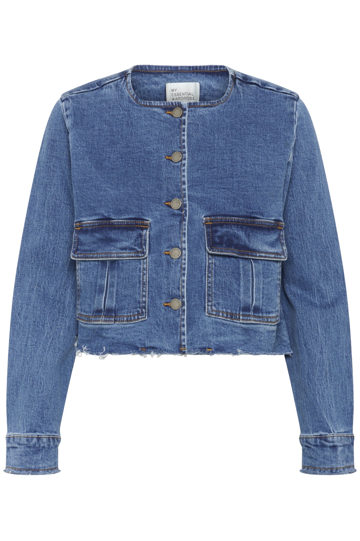 DangoMW 144 Short Jacket Medium Blue Wash - 10705060