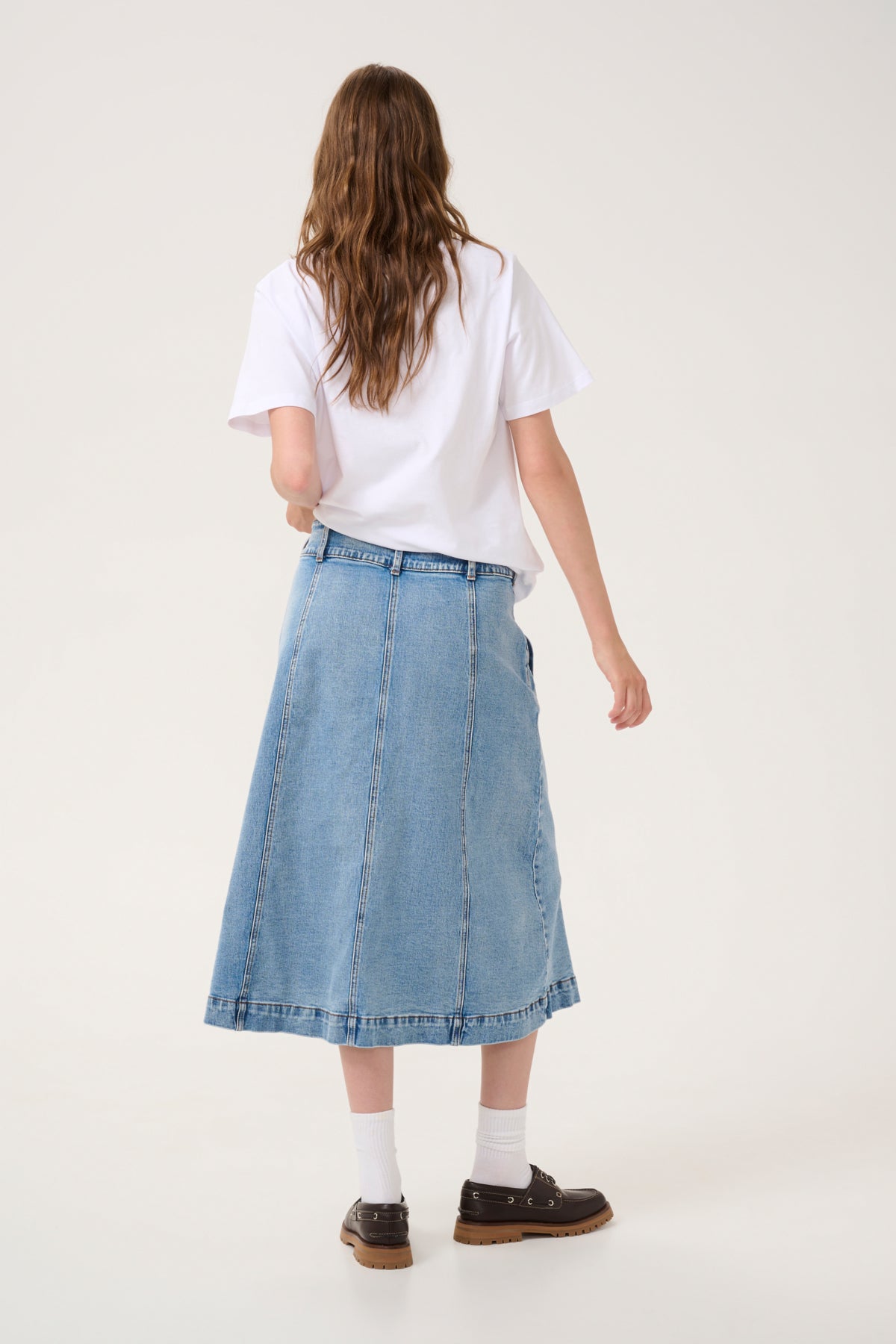 DangoMW 144 Skirt Light Blue Retro Wash - 10705061