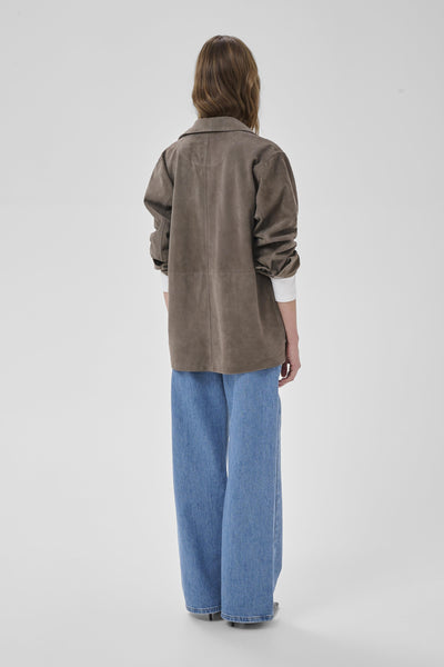 OllyMW Suede Jacket Major Brown - 10705103 Thumbnail