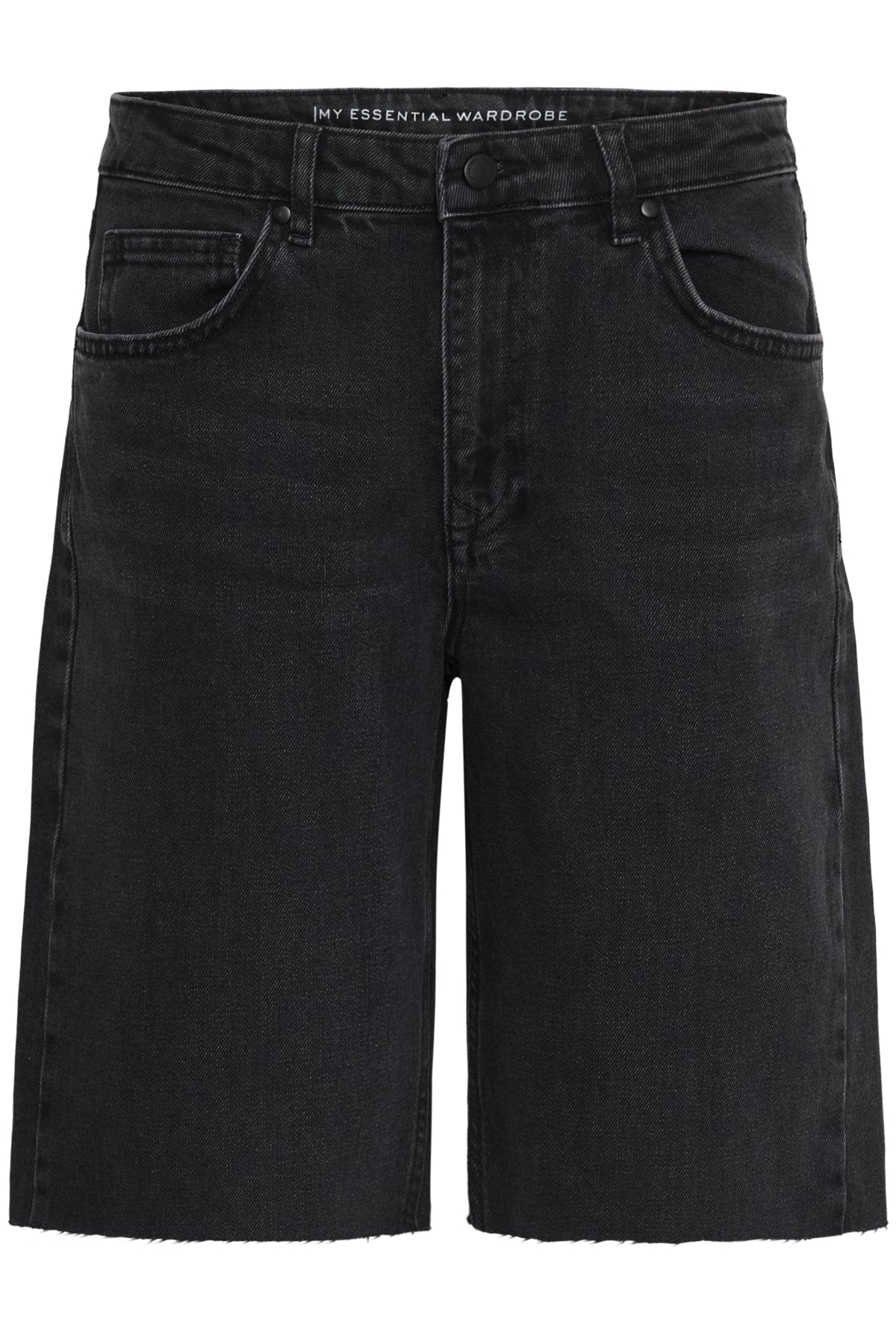 LouisMW 139 High Long Shorts Black Retro Wash - 100070 - 10705124