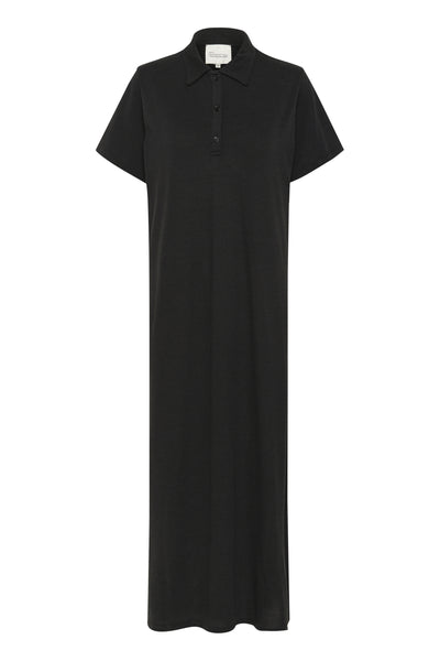 AbbyMW Polo Dress Black - 10705135 Thumbnail