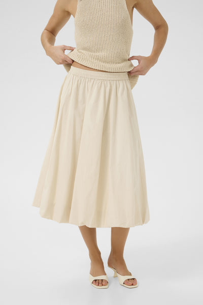 SunnaMW Baloon Skirt Almond milk - 10705147 Thumbnail