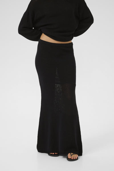 DivaMW Knit Skirt Black - 10705188 Thumbnail