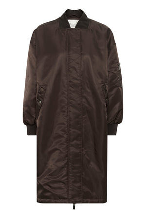 HelgaMW Reversable Long Jacket Espresso - 10705191