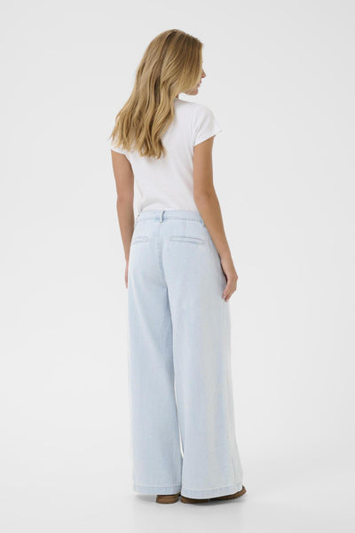 WinnieMW 160 Wide Pant Light Blue Wash - 10705209 Thumbnail