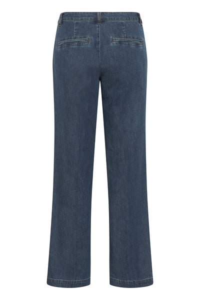 30 THE LARA 115 PANT Dark blue Wash Thumbnail