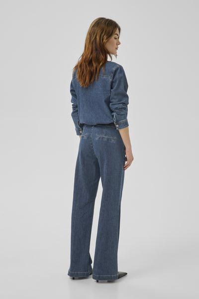 30 THE LARA 115 PANT Dark blue Wash Thumbnail