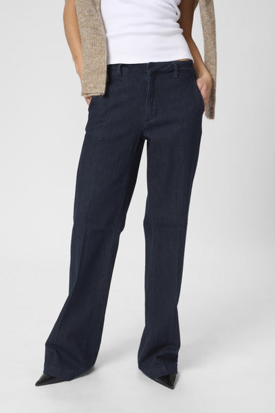 30 THE LARA 115 PANT Dark Blue Un-Wash - 10705210 Thumbnail