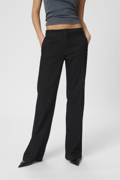 30 THE LARA 115 PANT Black Wash - 10705210 Thumbnail