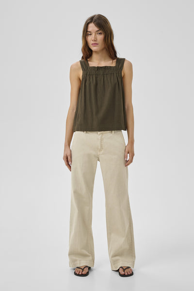 LaraMW Pant 149 Oatmeal - 130401 - 10705225 Thumbnail