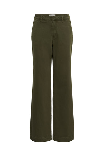 LaraMW Pant 149 Olive Night - 190515 - 10705225 Thumbnail