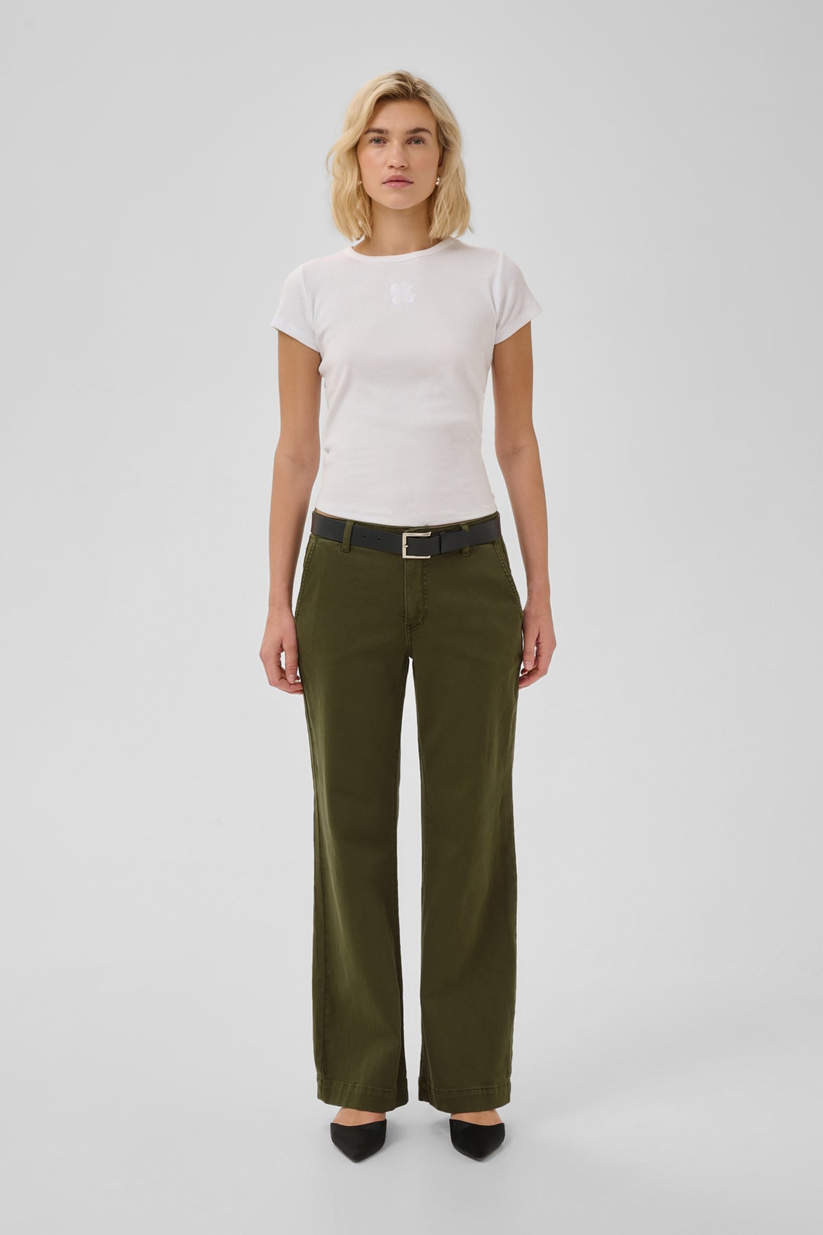LaraMW Pant 149 Olive Night - 190515 - 10705225