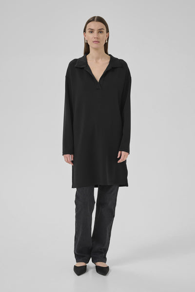 HelleMW Polo Dress Black - 10705233 Thumbnail