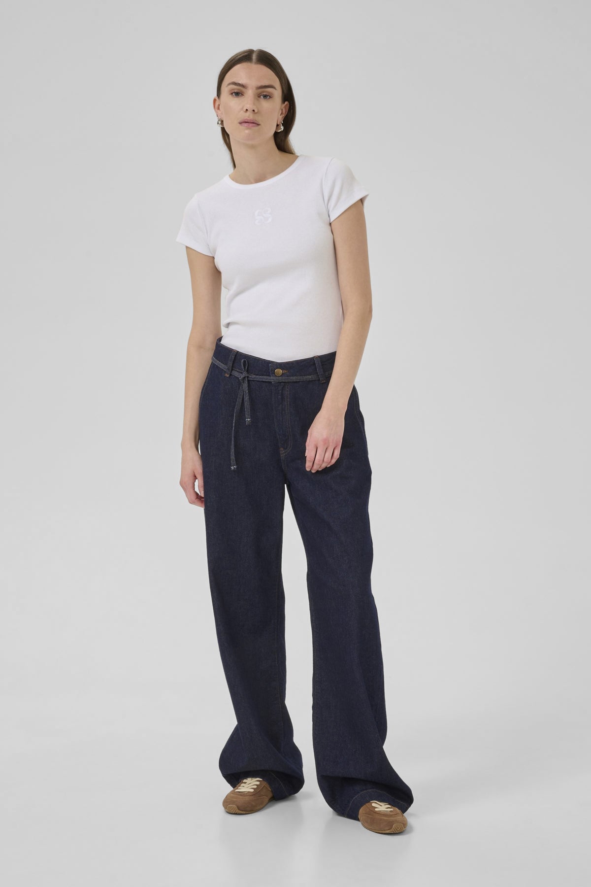 MWCleo 143 Mid Wide Dark Blue Un-Wash - 10705236