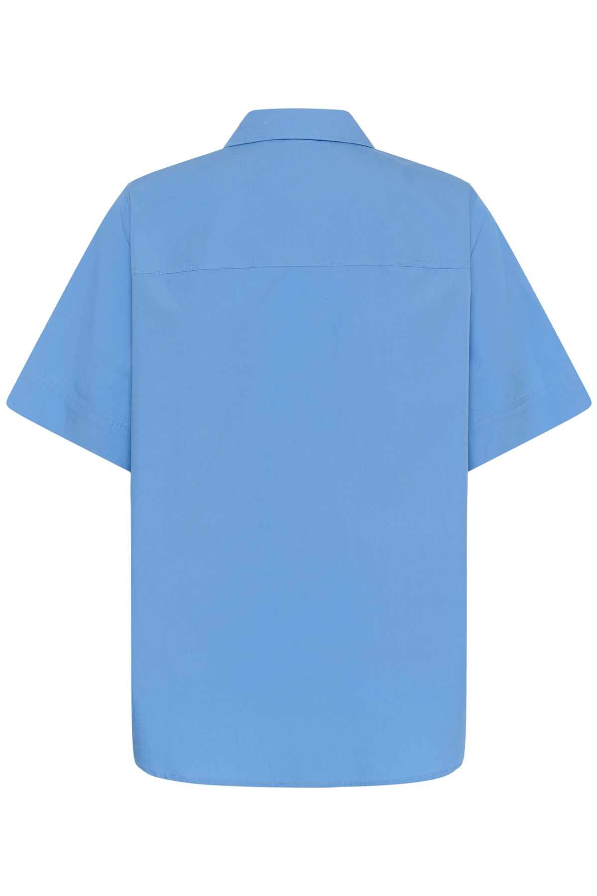 SunnaMW Boxy SS Shirt Silver Lake Blue - 174030 - 10705249