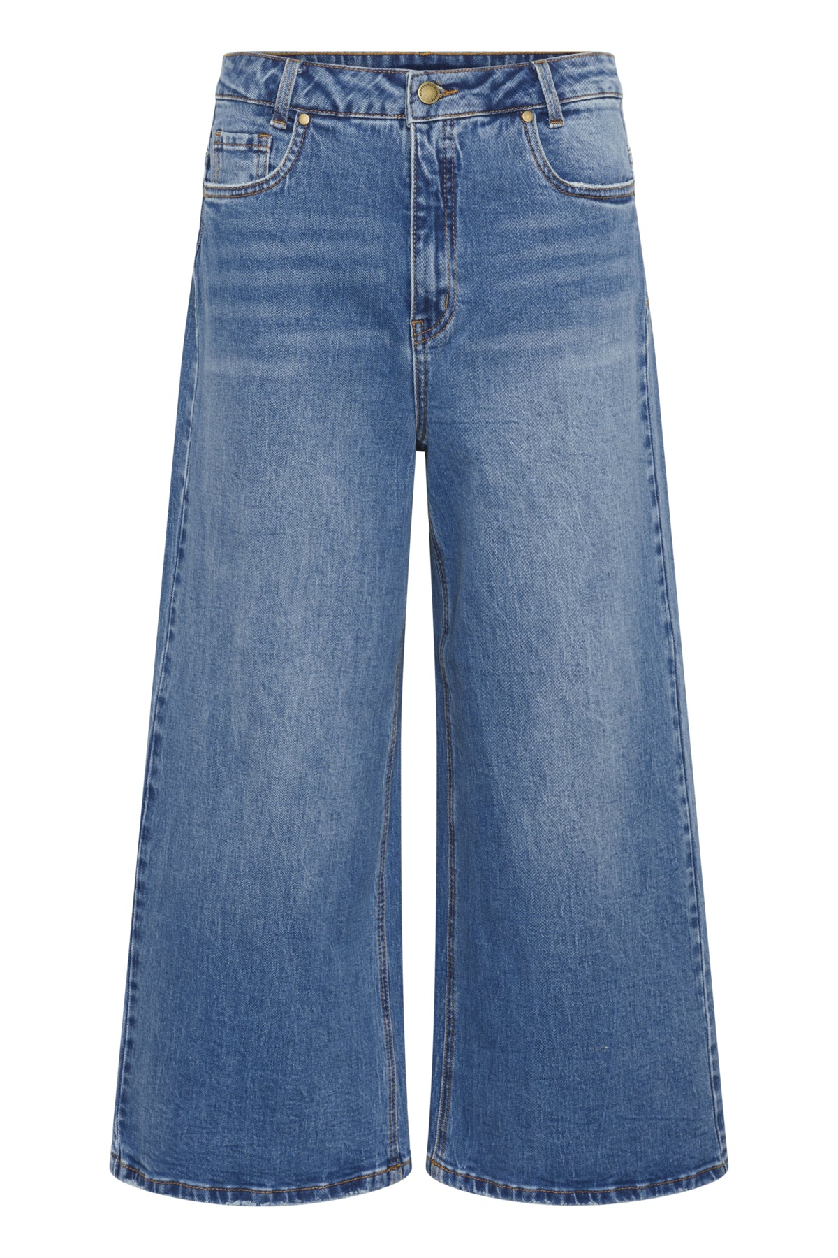 MWAlma 144 Low-Crotch X-Wide Medium Blue Wash - 10705258