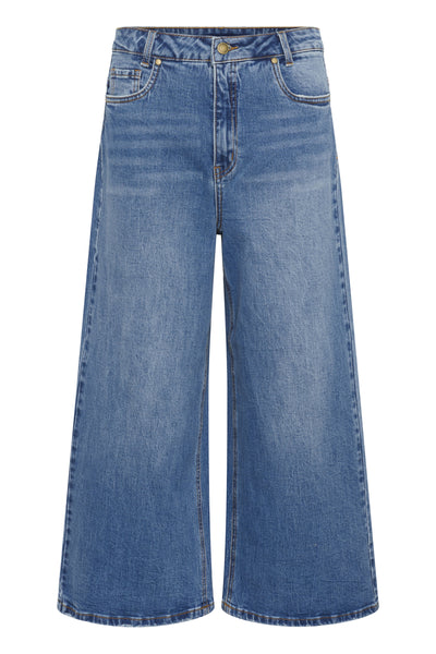 MWAlma 144 Low-Crotch X-Wide Medium Blue Wash - 10705258 Thumbnail