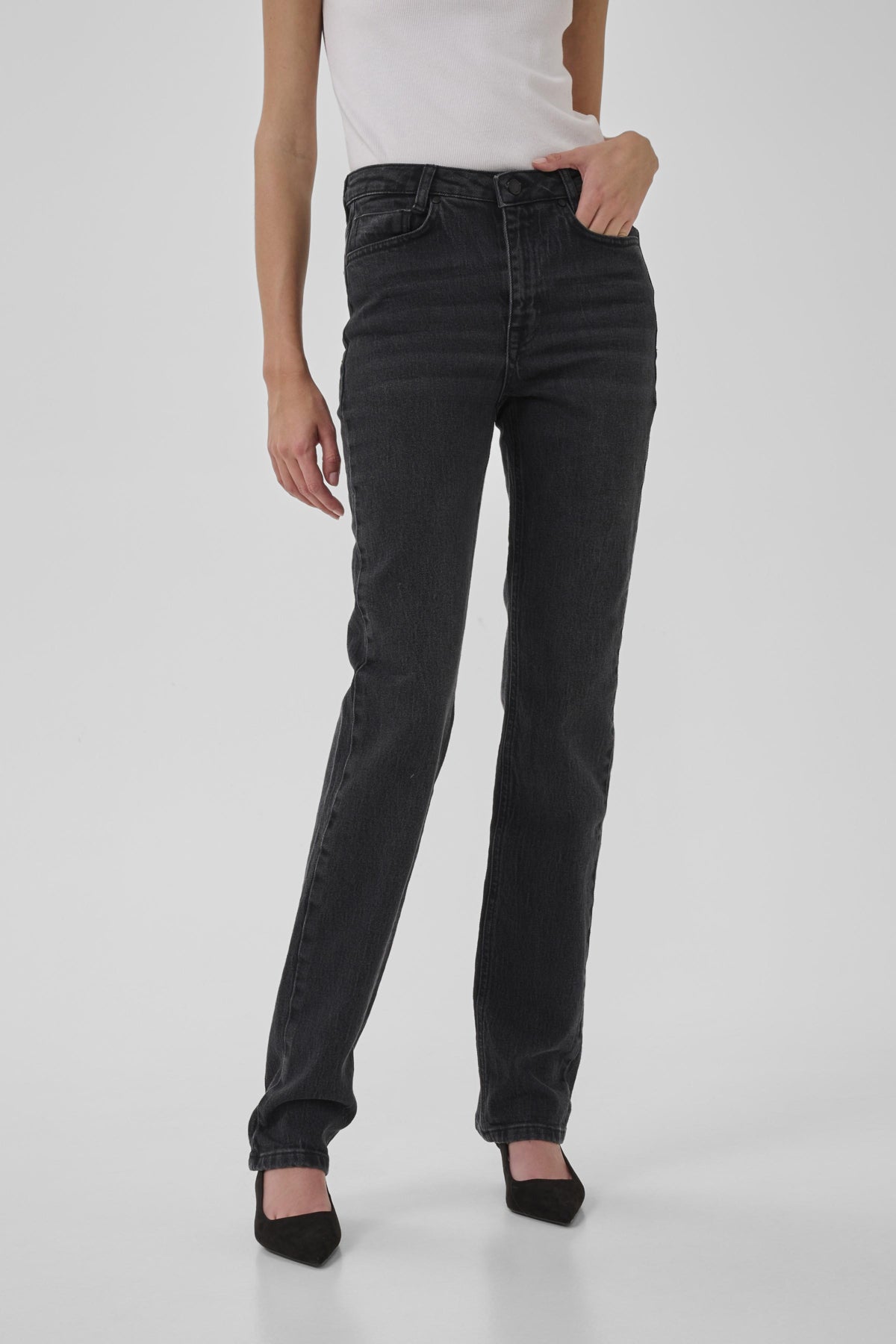 07 THE ISA 139 HIGH STRAIGHT Black Retro Wash - 10705264