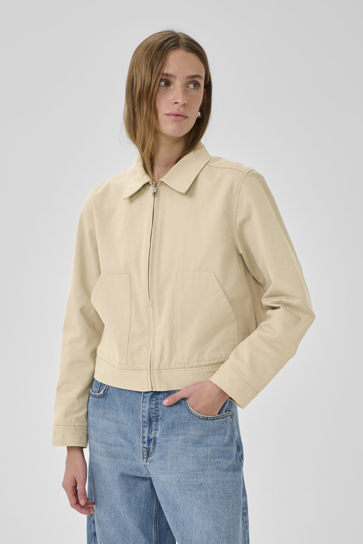 CindyMW Jacket Feather Beige - 106329 - 10705271
