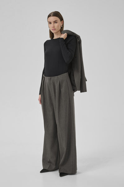 SpaceMW High Wide Pant Dark Shadow Thumbnail