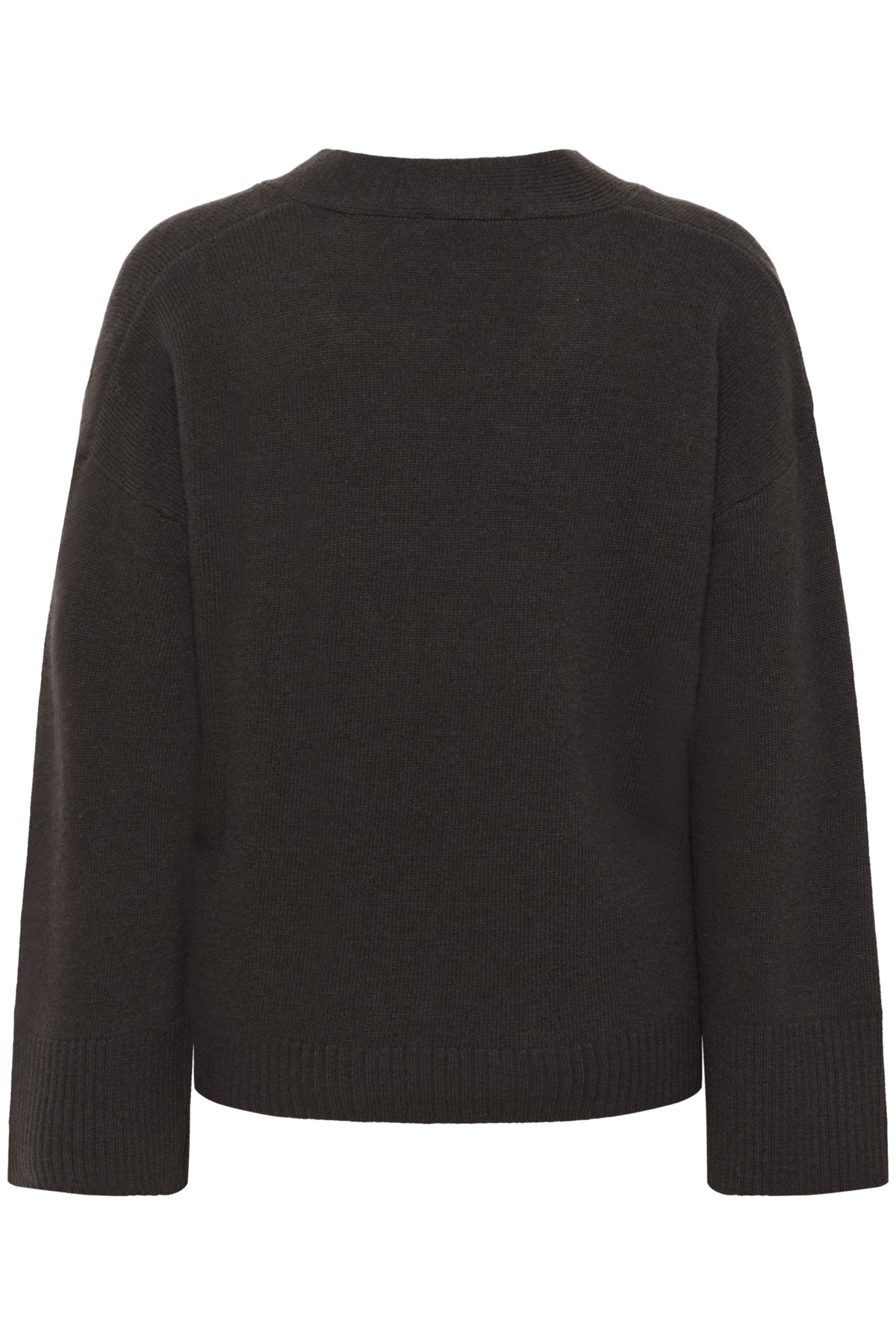 HuxiMW V-Neck Pullover Espresso - 10705282