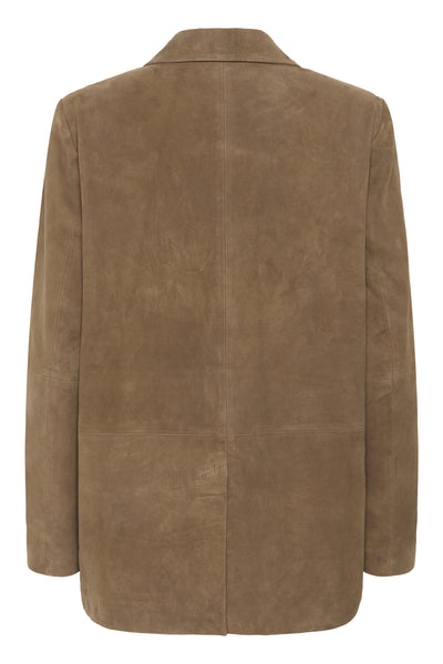 TaraMW Suede Blazer COGNAC - 10705298 Thumbnail