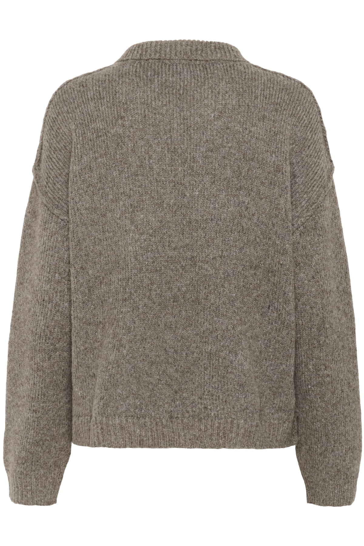 PalomaMW Polo Pullover Brown Melange - 10705312