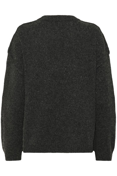 PalomaMW Knit Pullover Dark grey melange - 10705315 Thumbnail
